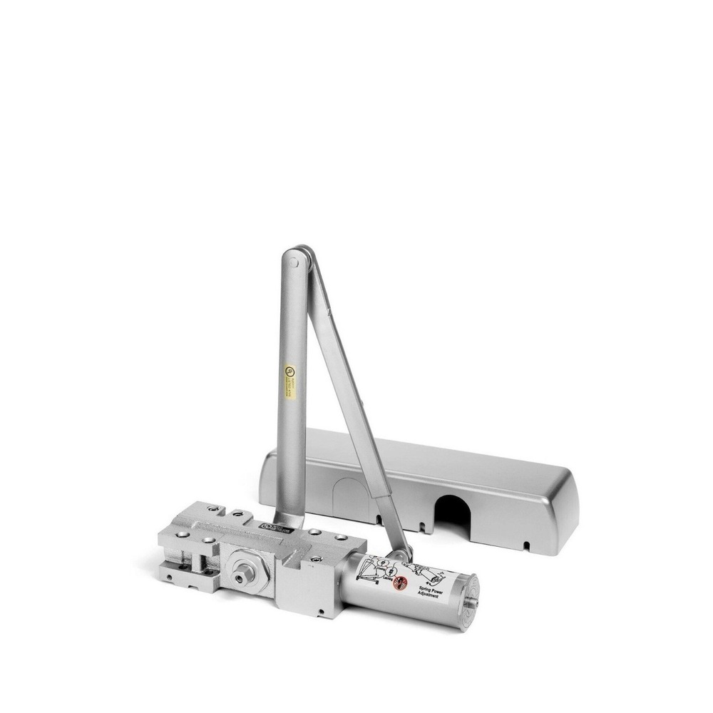 Dynasty Hardware 4401-ALUM Surface Mount Heavy Duty Commercial Door Closer, S...